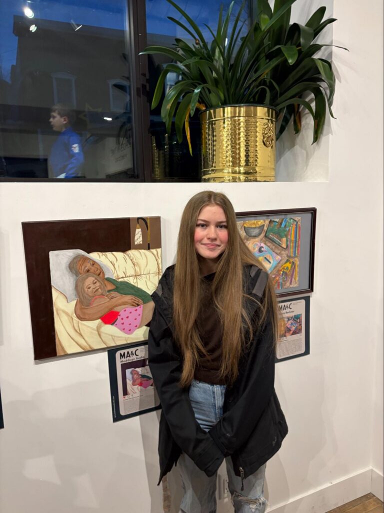 Muskoka secondary students take part in a local art exhibition