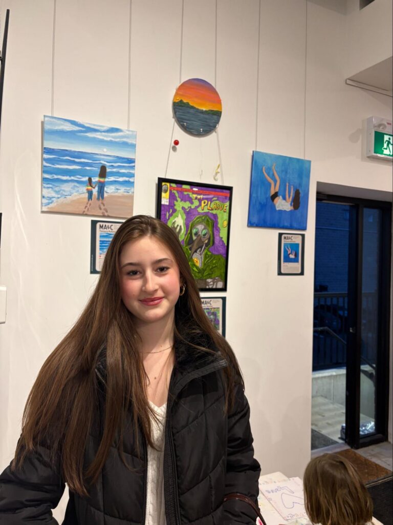 Muskoka secondary students take part in a local art exhibition