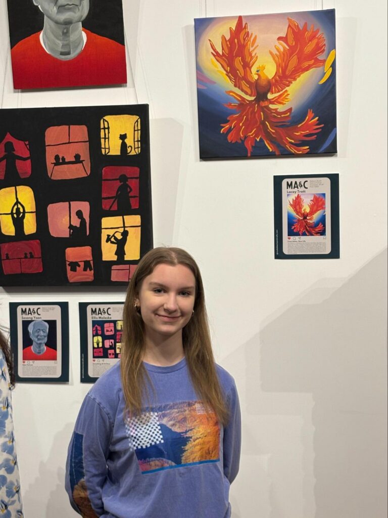 Muskoka secondary students take part in a local art exhibition